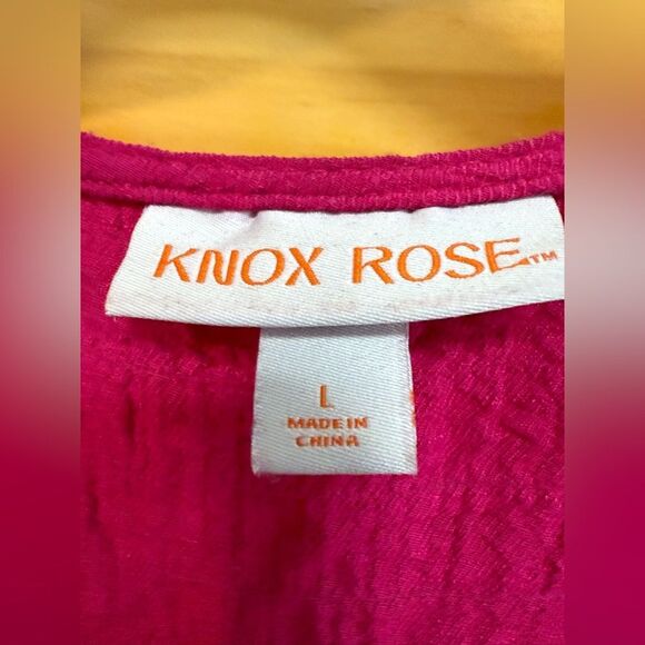 Gorgeous Knox Rose size L fuchsia dress - Picture 4 of 5